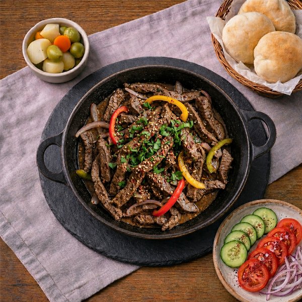 كبدة بالخضار