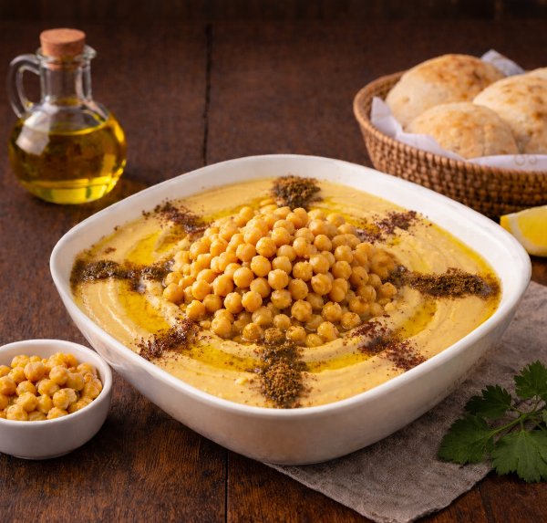 حمص بالزيت