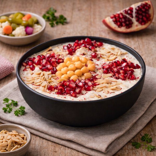 فتة بالسمن